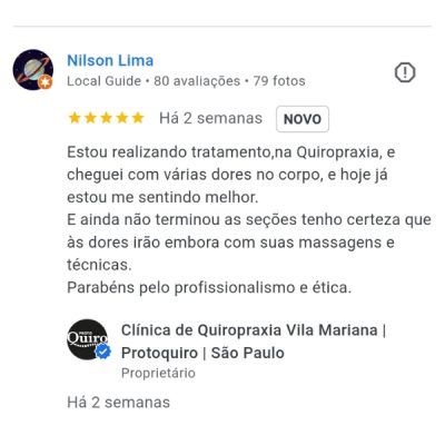 Avaliação da Nilson Lima